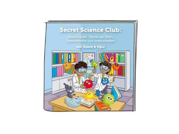 Tonies. Die Hörfiguren® Secret Science Club: Abwehrstark - Rund um Viren, Abwehrkräfte und Immunhelfer!